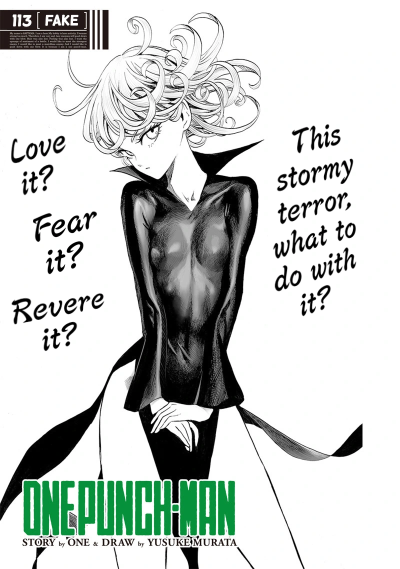 One Punch Man - Chapter 113 - Page 1