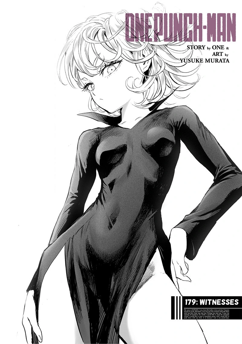One Punch Man - Chapter 179 - Page 1