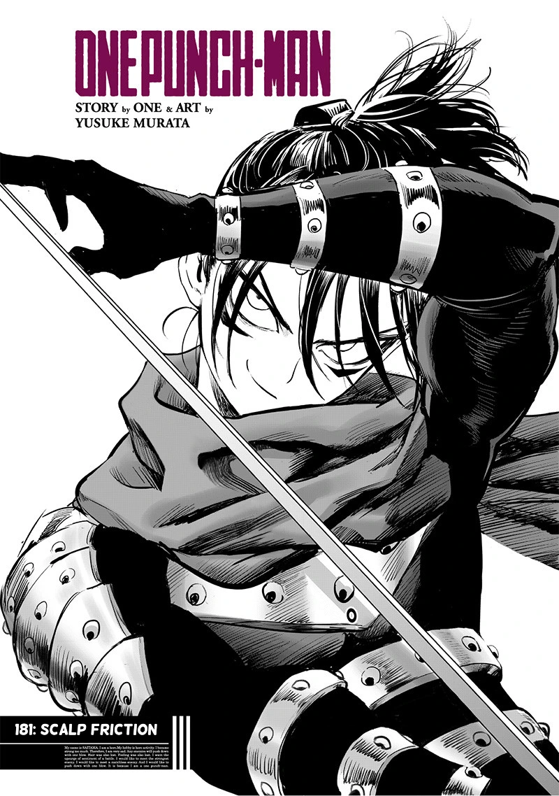 One Punch Man - Chapter 181 - Page 1