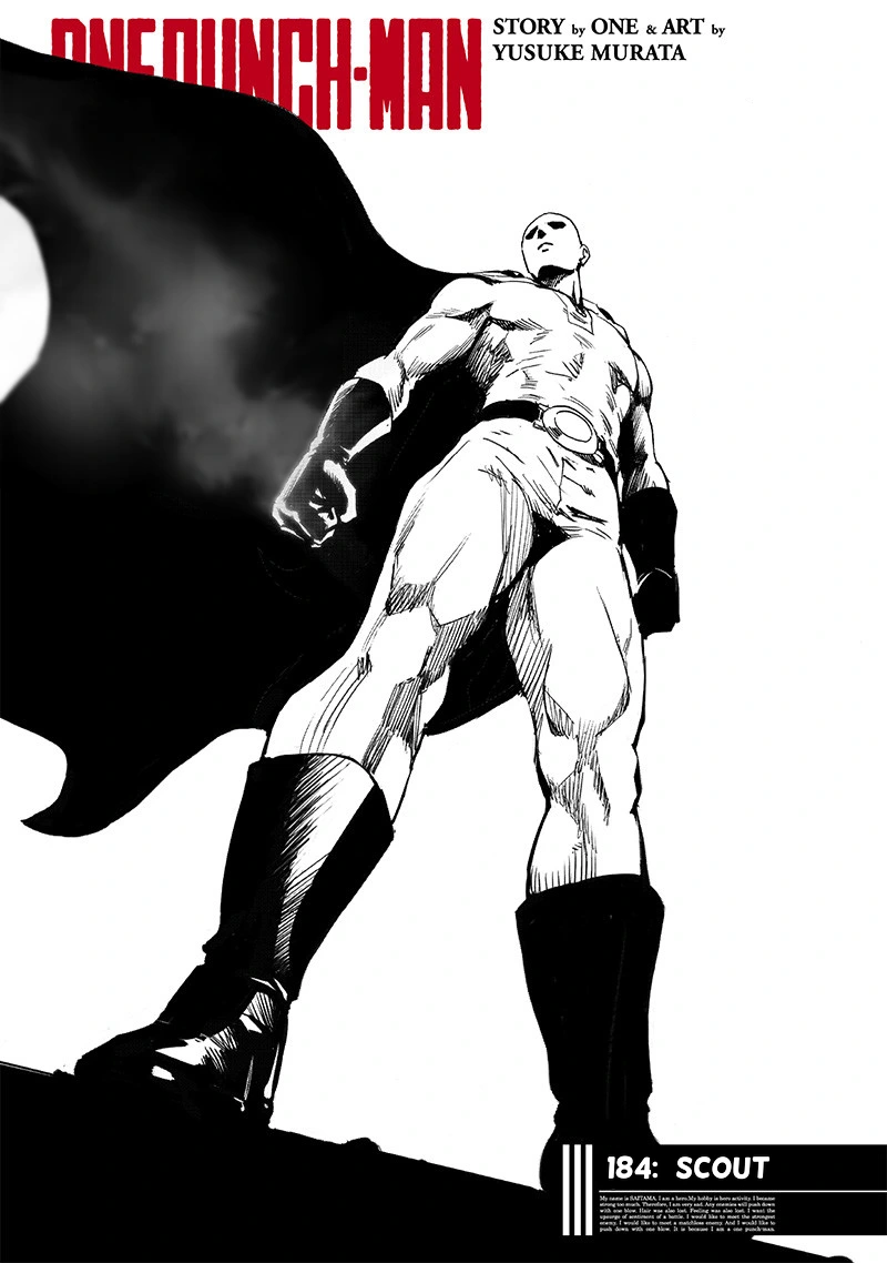 One Punch Man - Chapter 184 - Page 1