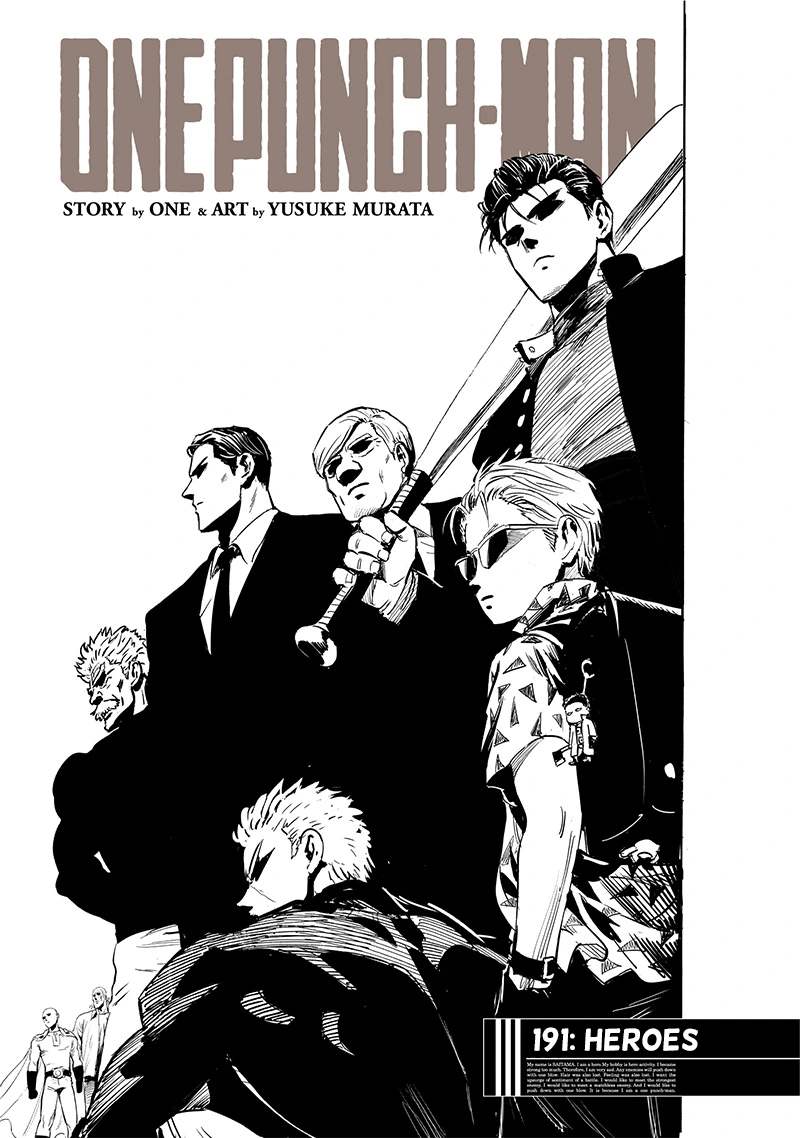 One Punch Man - Chapter 191 - Page 1