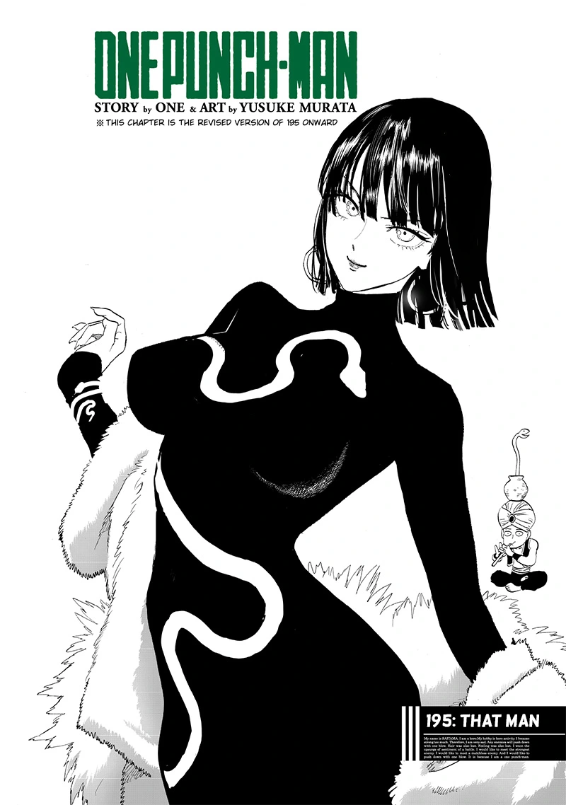 One Punch Man - Chapter 195 - Page 1
