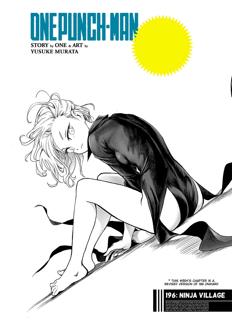 One Punch Man - Chapter 196 - Page 1