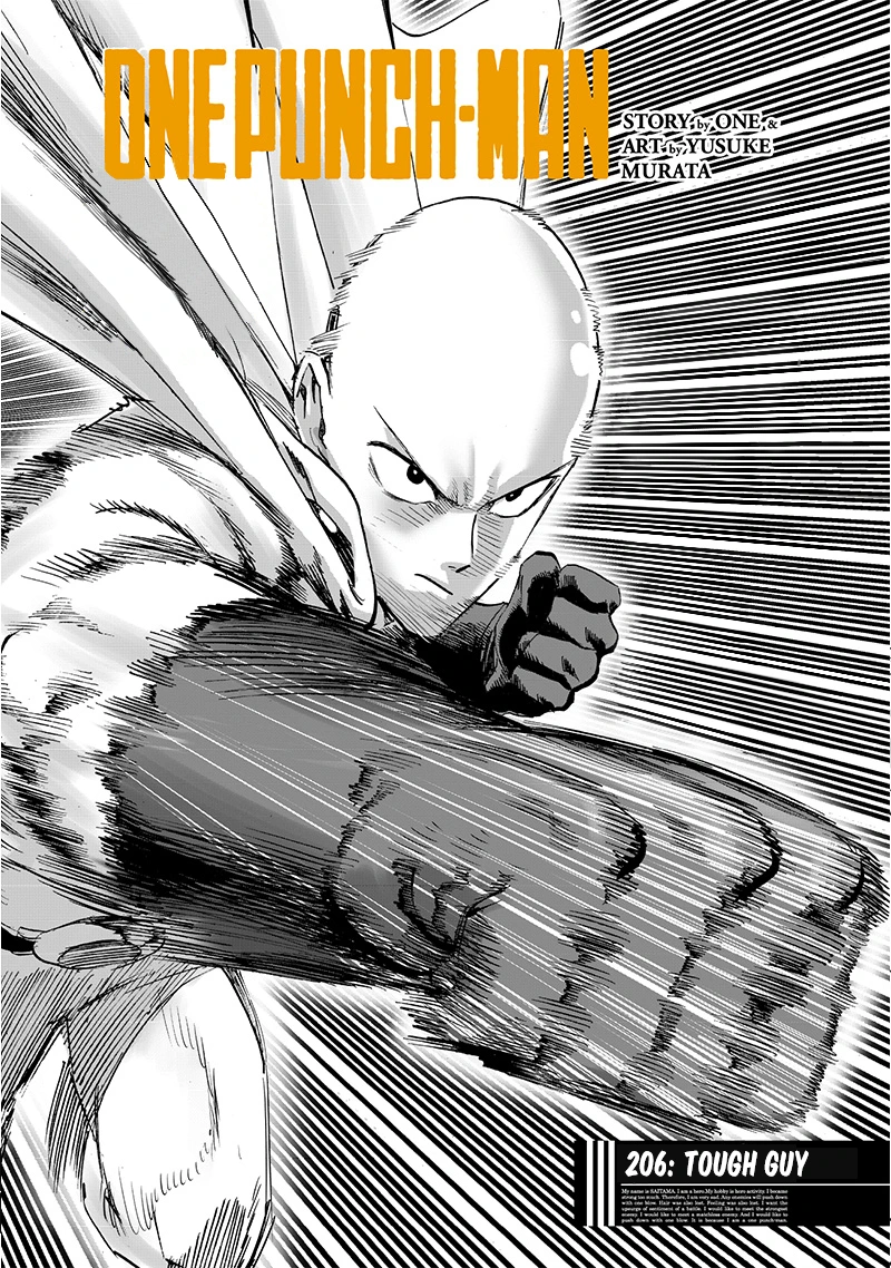 One Punch Man - Chapter 206 - Page 1