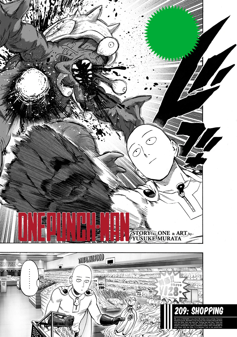 One Punch Man - Chapter 209 - Page 2