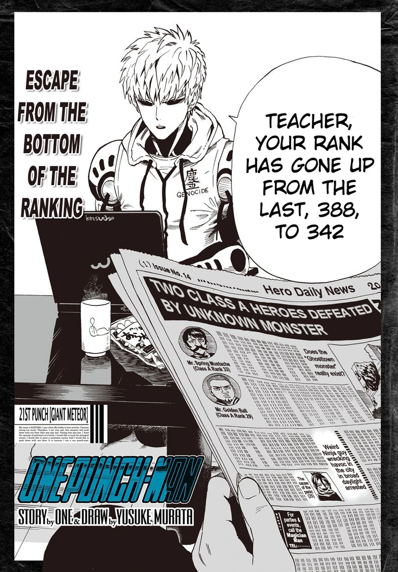 One Punch Man - Chapter 21 - Page 1