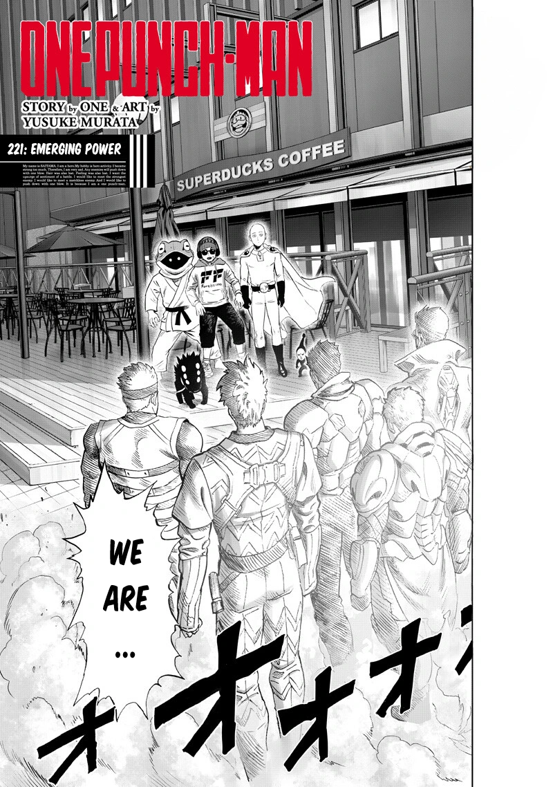 One Punch Man - Chapter 221 - Page 1
