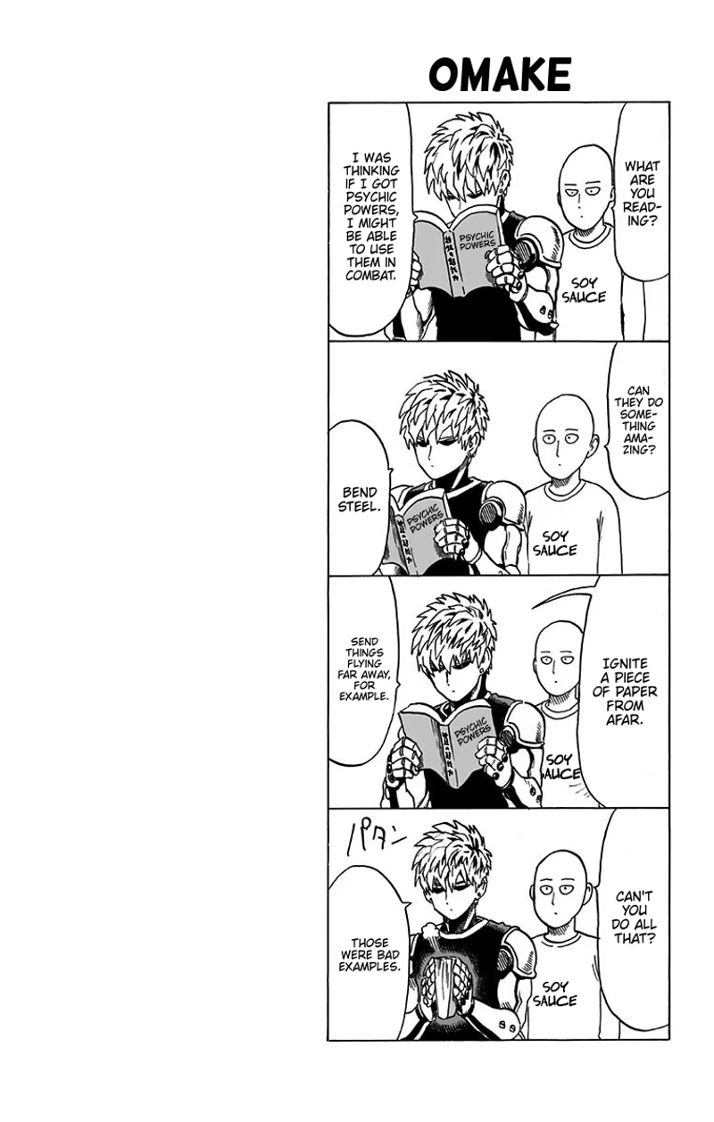 One Punch Man - Chapter 34.5 - Page 26