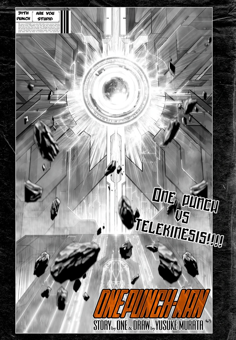 One Punch Man - Chapter 34 - Page 1