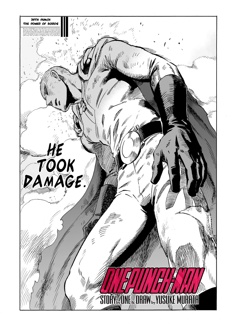 One Punch Man - Chapter 36 - Page 1