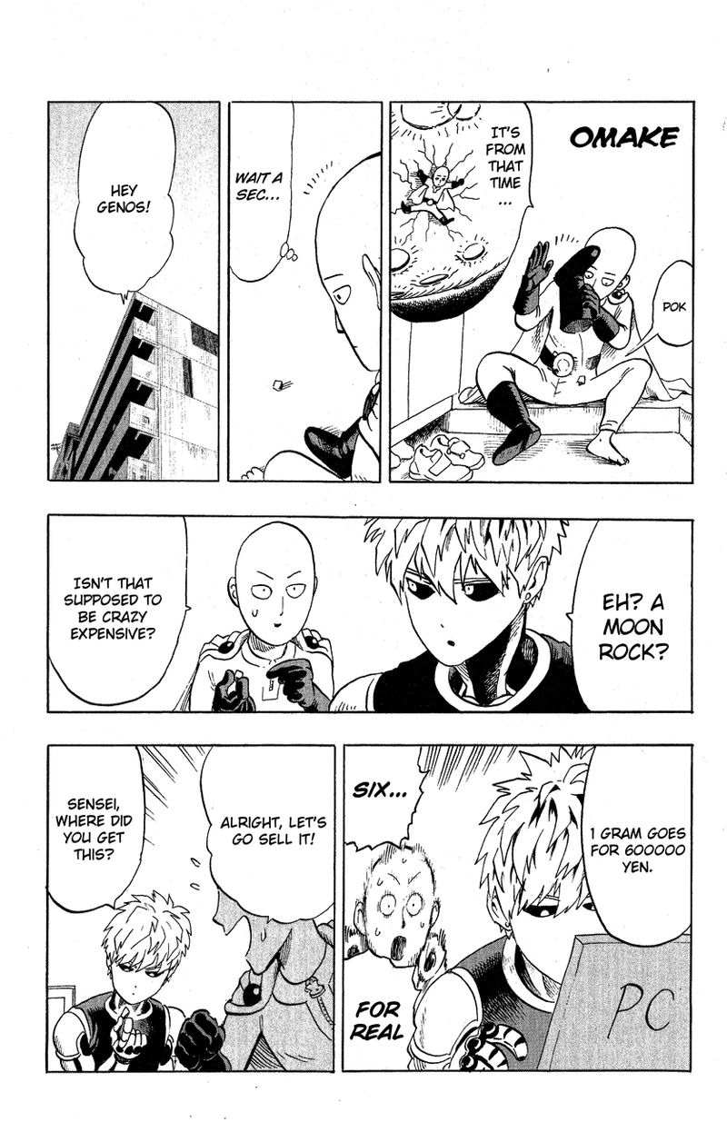 One Punch Man - Chapter 37.5 - Page 11