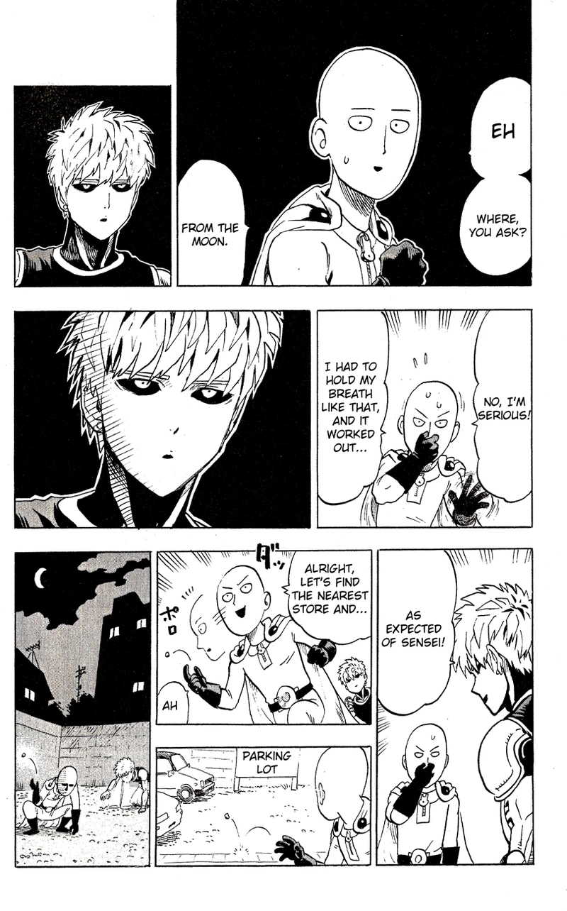 One Punch Man - Chapter 37.5 - Page 12