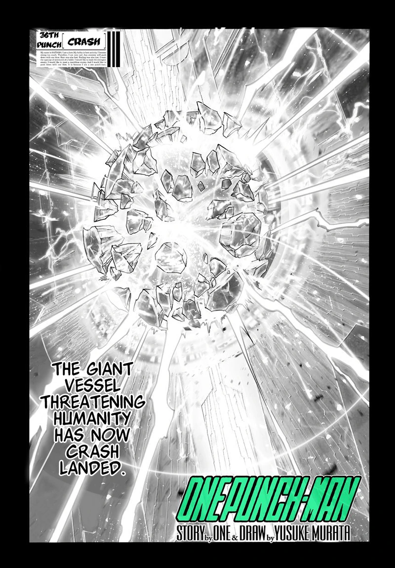 One Punch Man - Chapter 37 - Page 1
