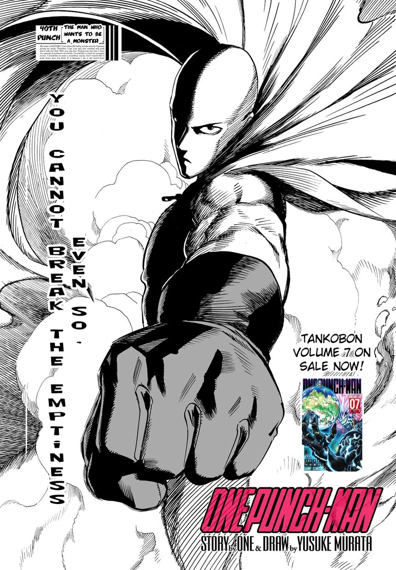 One Punch Man - Chapter 41 - Page 1