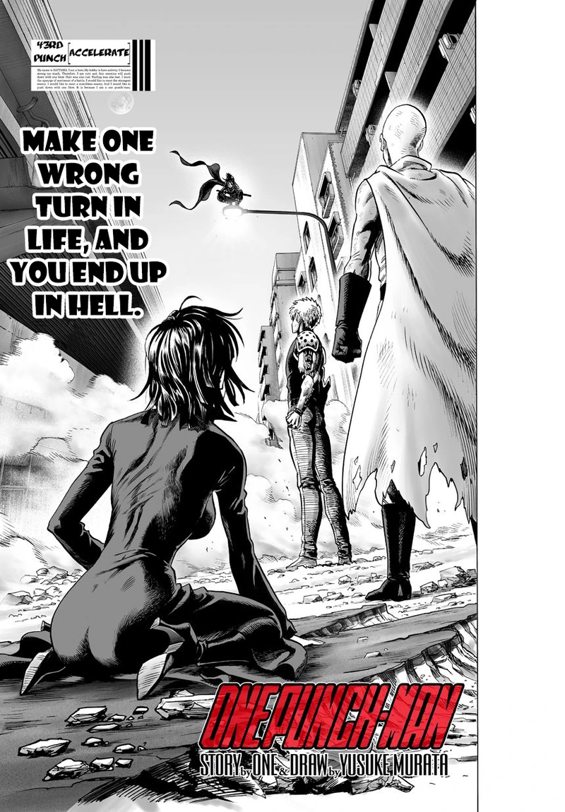 One Punch Man - Chapter 44 - Page 1