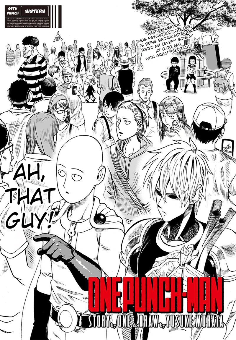 One Punch Man - Chapter 65 - Page 1