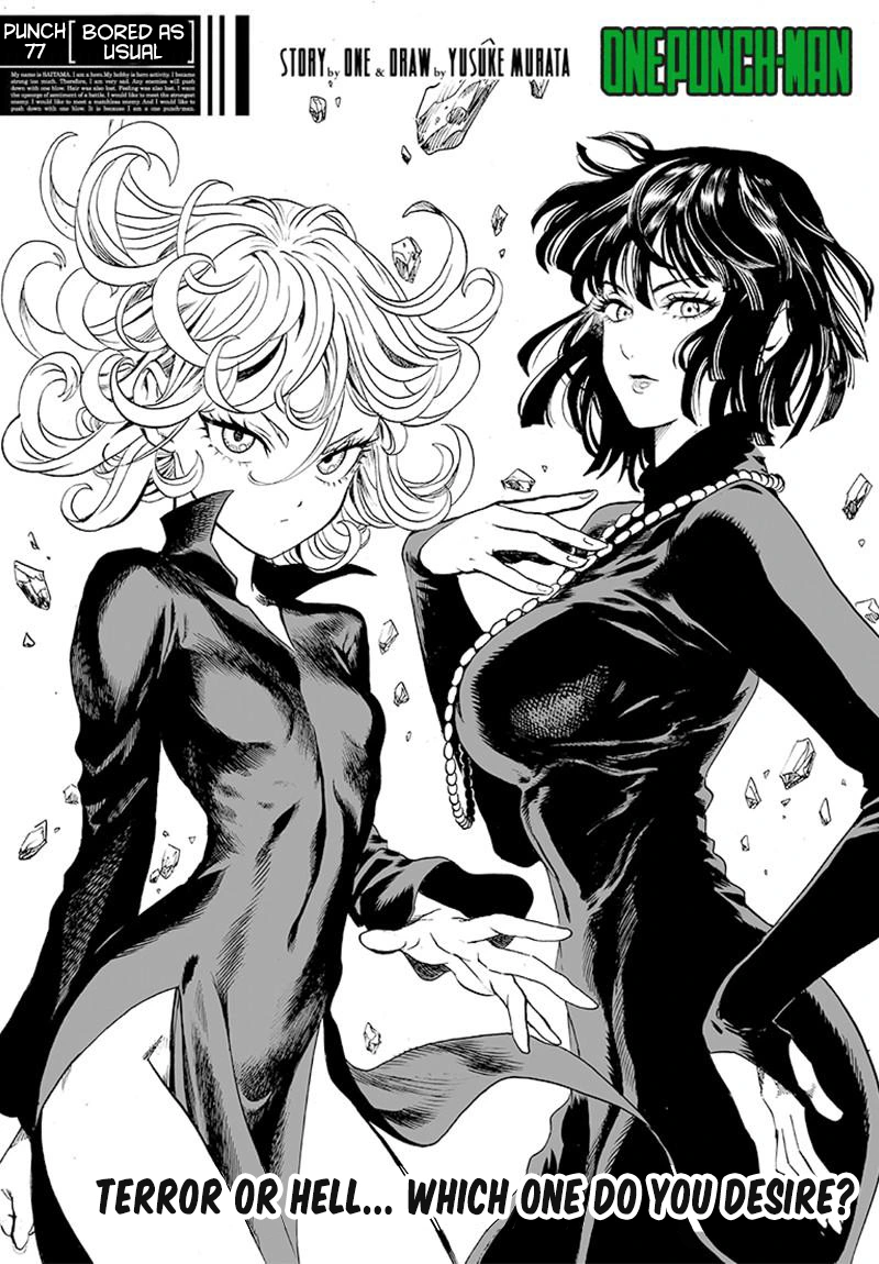 One Punch Man - Chapter 77 - Page 1