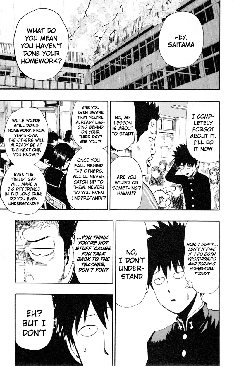 One Punch Man - Chapter 8.5 - Page 9